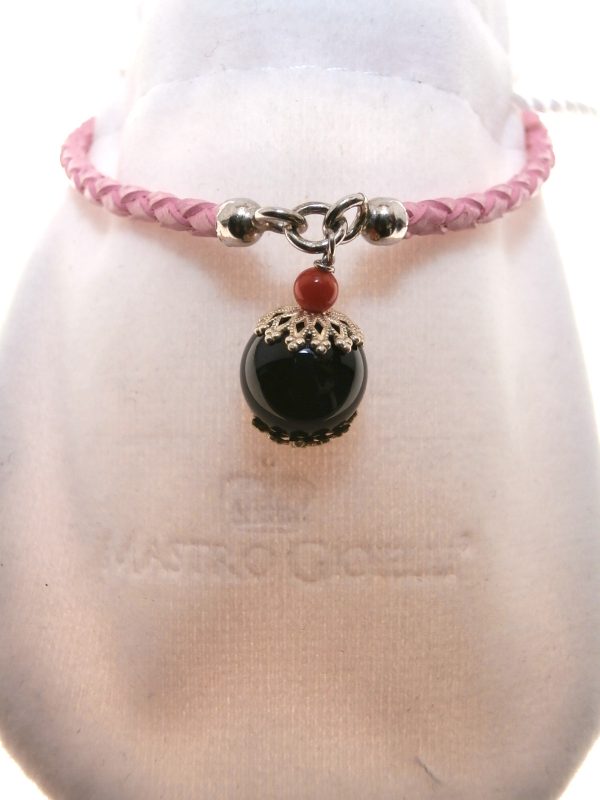 Sa Sabegia – bracciale rosa pendente